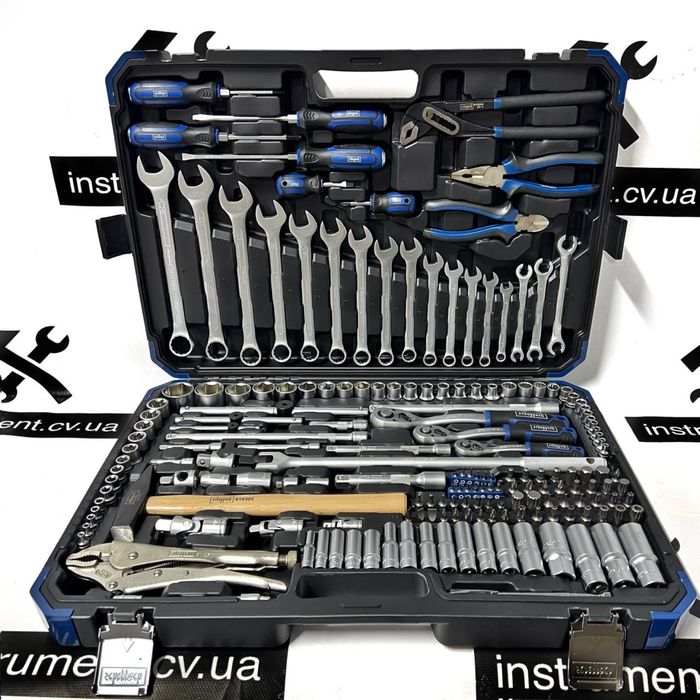 Професійний набір інструментів 180од. Німецького виробника Scheppach
