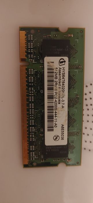Оперативная память ddr3 RAMAXEL 1Gb для ноута