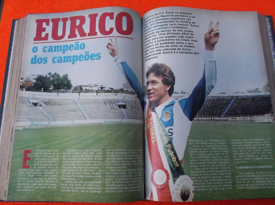 Antigas Revistas de Desporto Foot de 1984