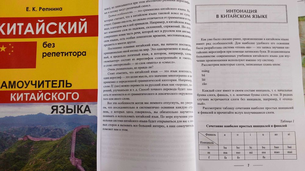 Китайский без репетитора Самоучитель китайского  языка с нуля Репнина