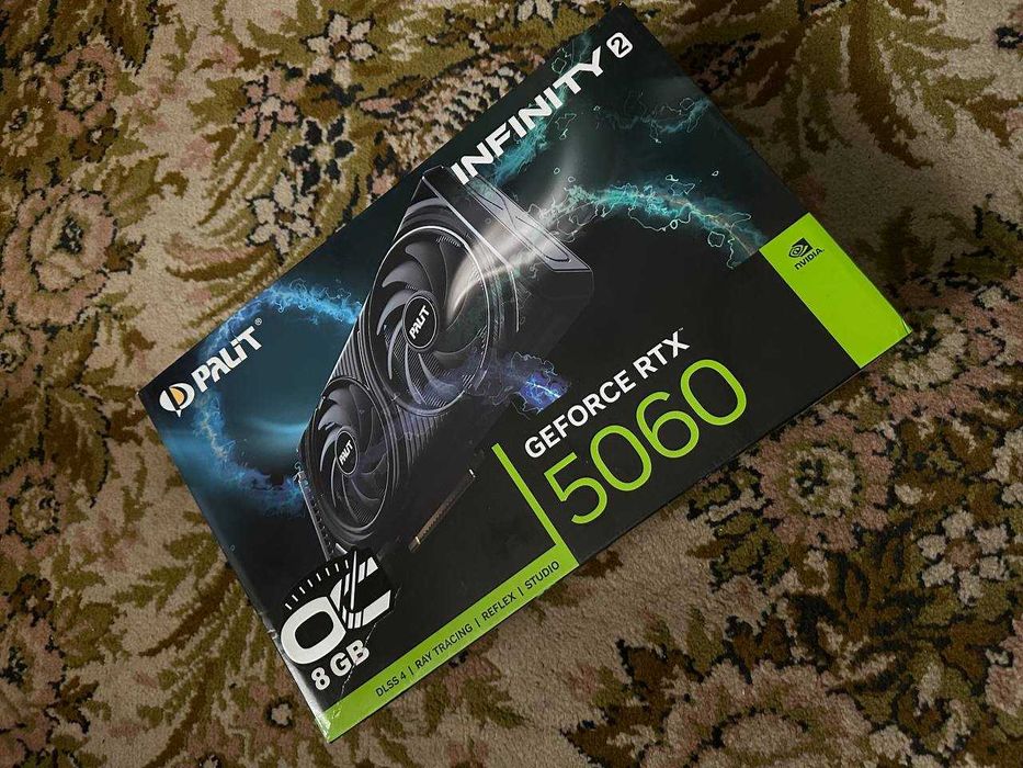 Відеокарта Palit GeForce RTX 5060 Infinity 2 OC 8GB GDDR7: 18 000 грн ...