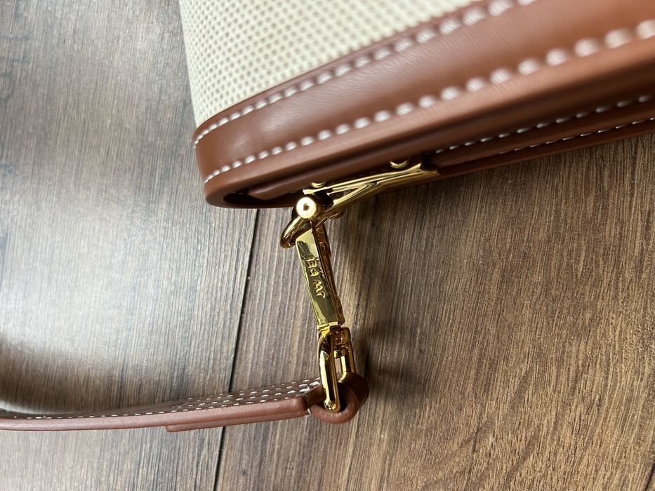 Сумка JW PEI канва Mini Flap Crossbody - Beige Canvas