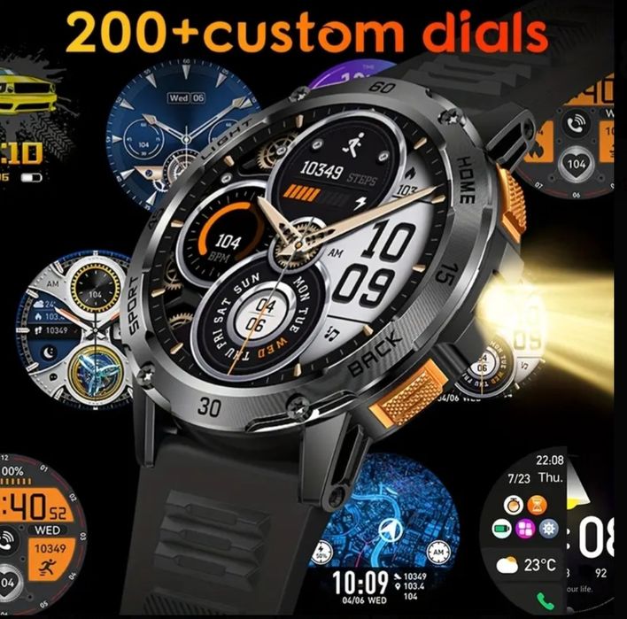 Smartwatch 400Mah srebrny PROMOCJA