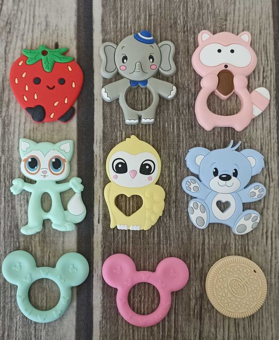 Силіконова фурнітура для виготовлення тримачів гризунів букви