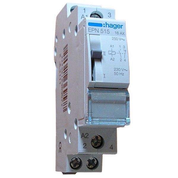 Контактор Hager модульний ESC227 427 225 463 465