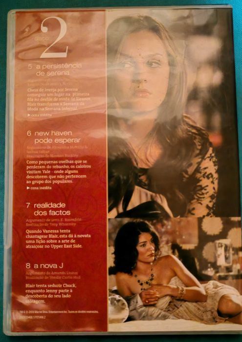 DVD Gossip Girl Temporada 1 e 2