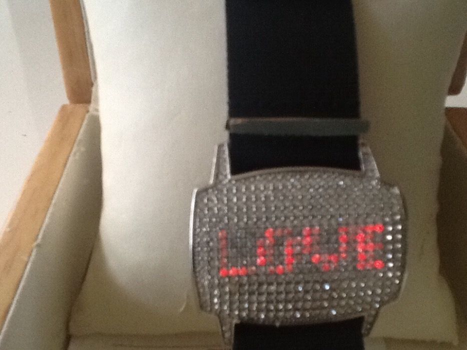Relogio Leds raro marca Light Time
