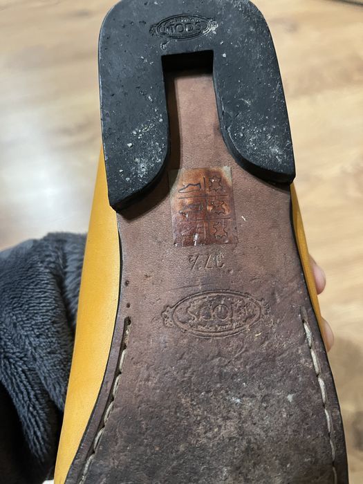 Mokasyny skóra naturalna Tod’s