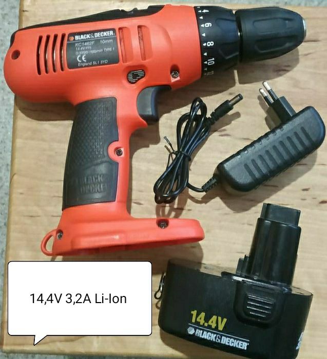 Шуруповерт Black&Decker 14,4V Professional Li-ion