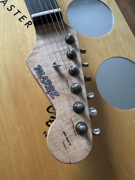 Marqz Stratocaster Sonic Blue aged