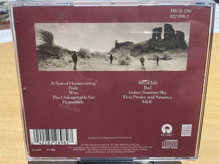 U2 - The Unforgettable Fire