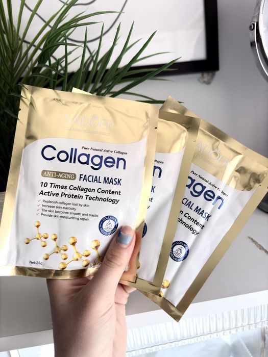 maska kolagenowa zestaw 4 szt