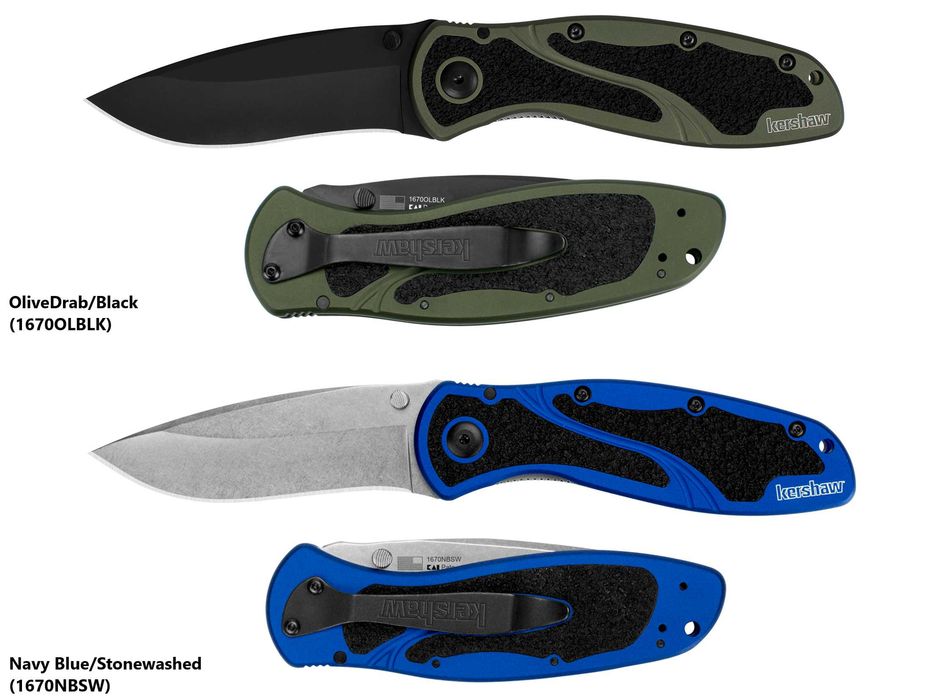 Ніж KERSHAW Blur Assisted (S30V, Magnaсut, Damascus)