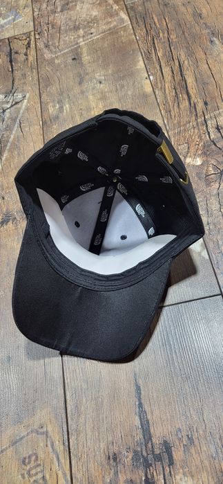 Czarna czapka z daszkiem najwyższa jakość czarne logo tnf unisex