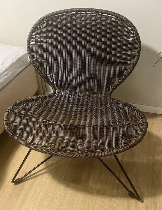 Fotel rattan klasyk