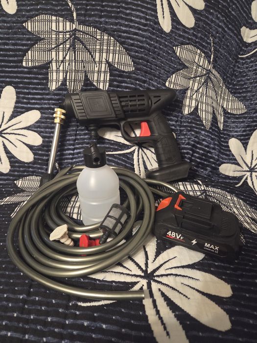 Lavagem pressão bateria