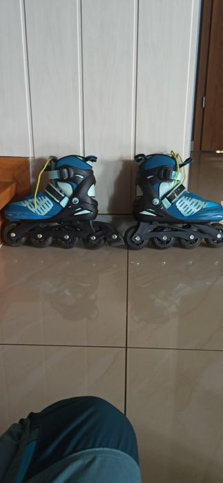 Rolki regulowane 32 do 37 i kask