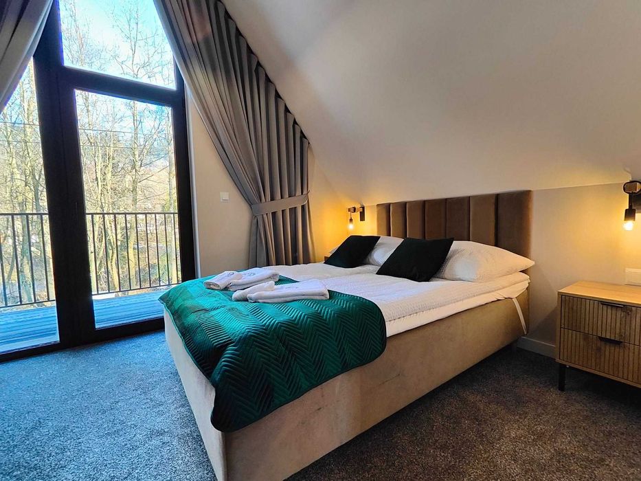 Wolne Ferie Domek drewniany góry Zakopane nocleg Podhale weekend Termy