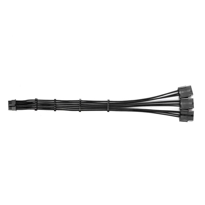 Кабель адаптер 3x8 pin на 16 pin 12VHPWR для відеокарти EVOLVE