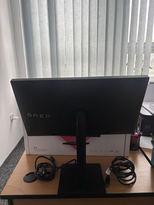 Monitor HP Omen 23.8" 1920x1080px IPS 165Hz 1 ms