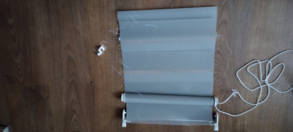 Roleta dzień i noc  szara 35*150