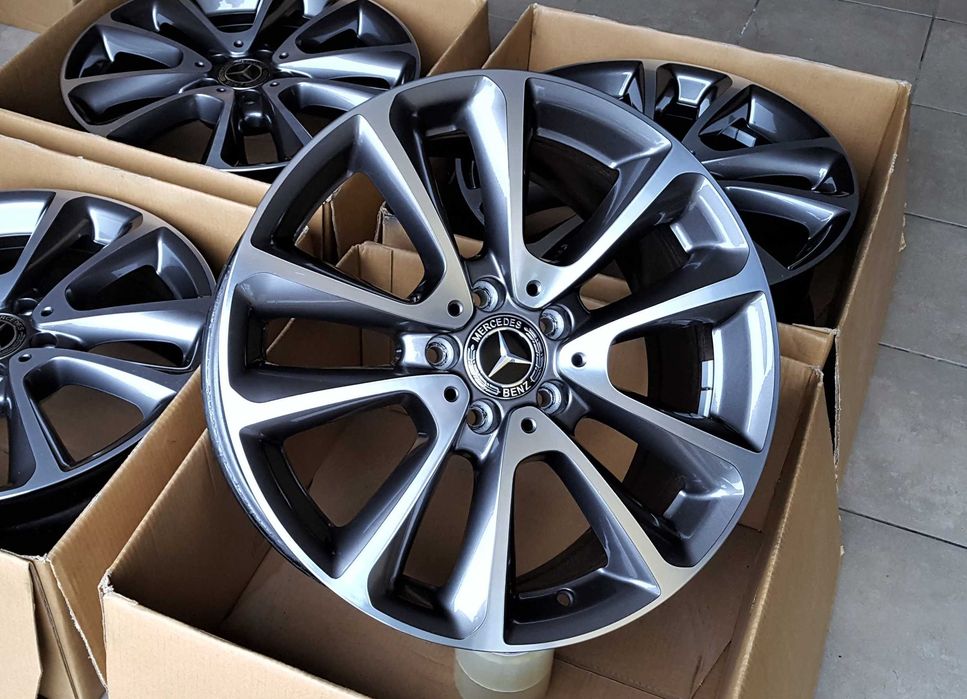 Alufelgi 18 5x112 Mercedes dwie szerokości C E S V CLK ML Vito 879#