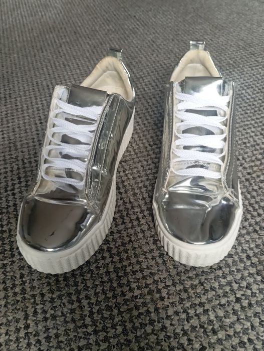 Buty damskie trampki sneakersy chrom r. 39