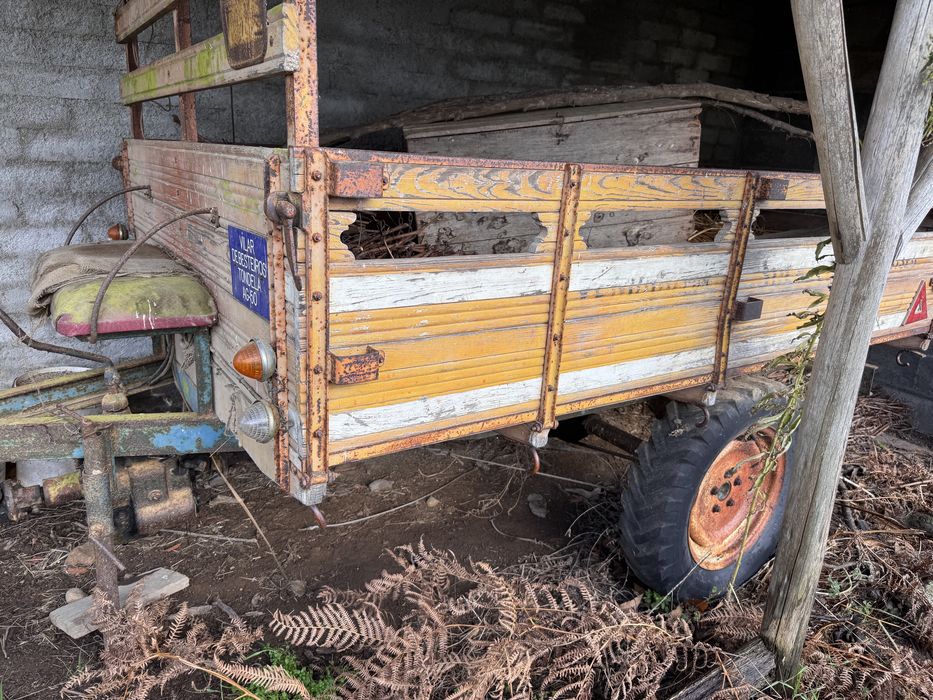 Atrelado de motocultivador
