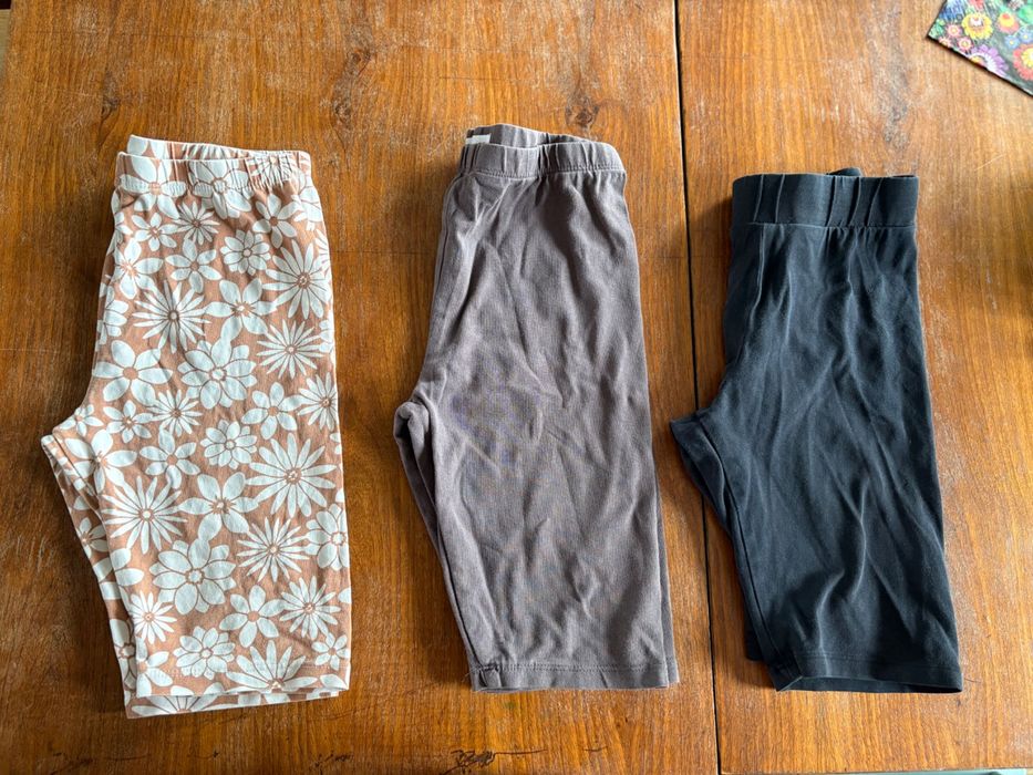 Kolarki krótkie legginsy r.140