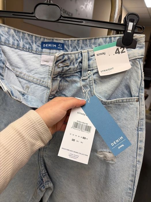 Spodnie jeansowe NOWE SINSAY