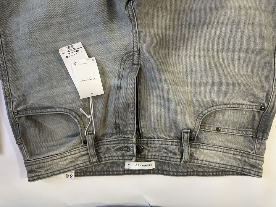 Джинси baggy з вареним ефектом reserved