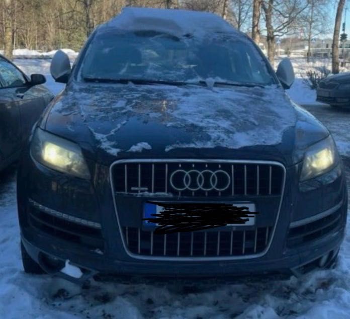 Морда(передок) на Ауді Audi Q7-4L рестайл 11-15