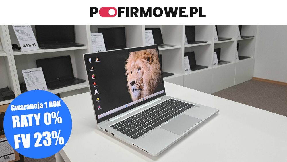 Biznesowy HP EliteBook 640 G9 i5-12gen 16GB IPS SSD FHD W11 Aluminiowy