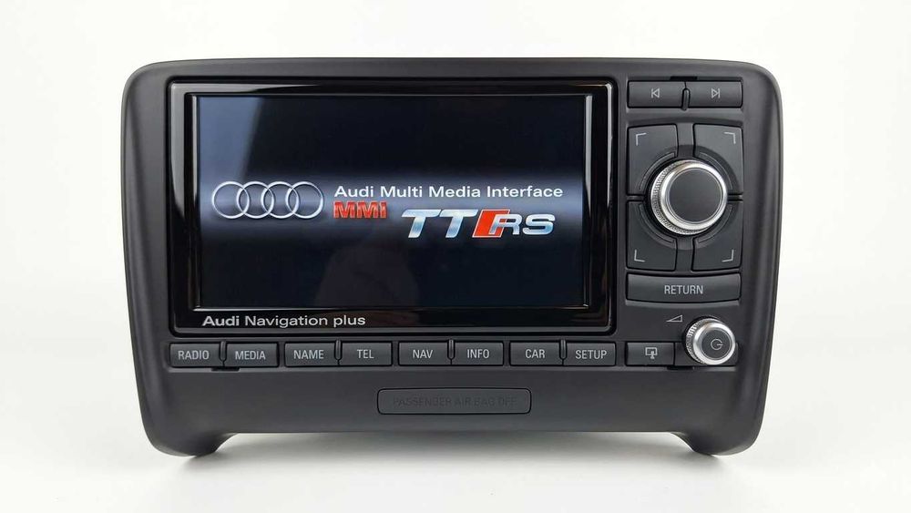 Audi TT 8J Radio RNS-E LED Piano Black Montaż GPS SD MAPY FILM GW 6mie