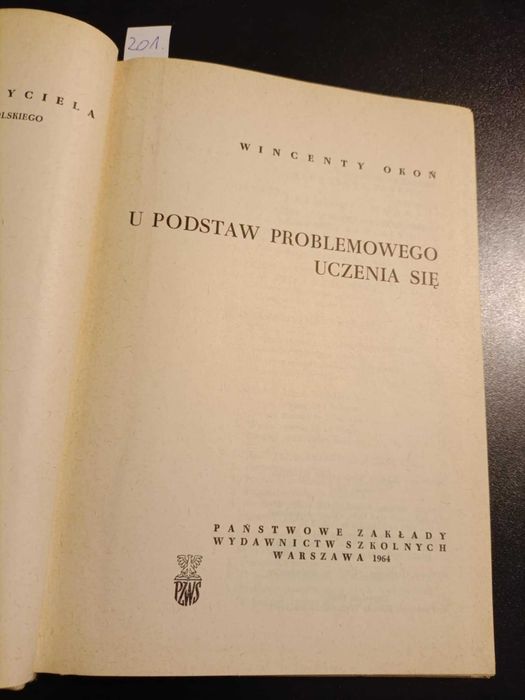 U podstaw problemowego uczenia się - Wincenty Okoń