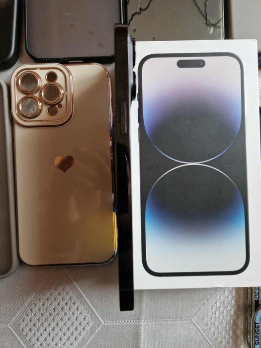 SPRZEDAM IPHONE 14PRO MAX 87% baterii zestaw Idealny stan