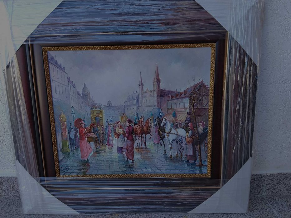 Pintura a Óleo | Quadro | Moldura