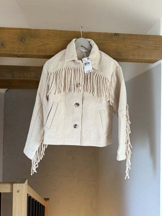 Kurtka welniana Mango r S