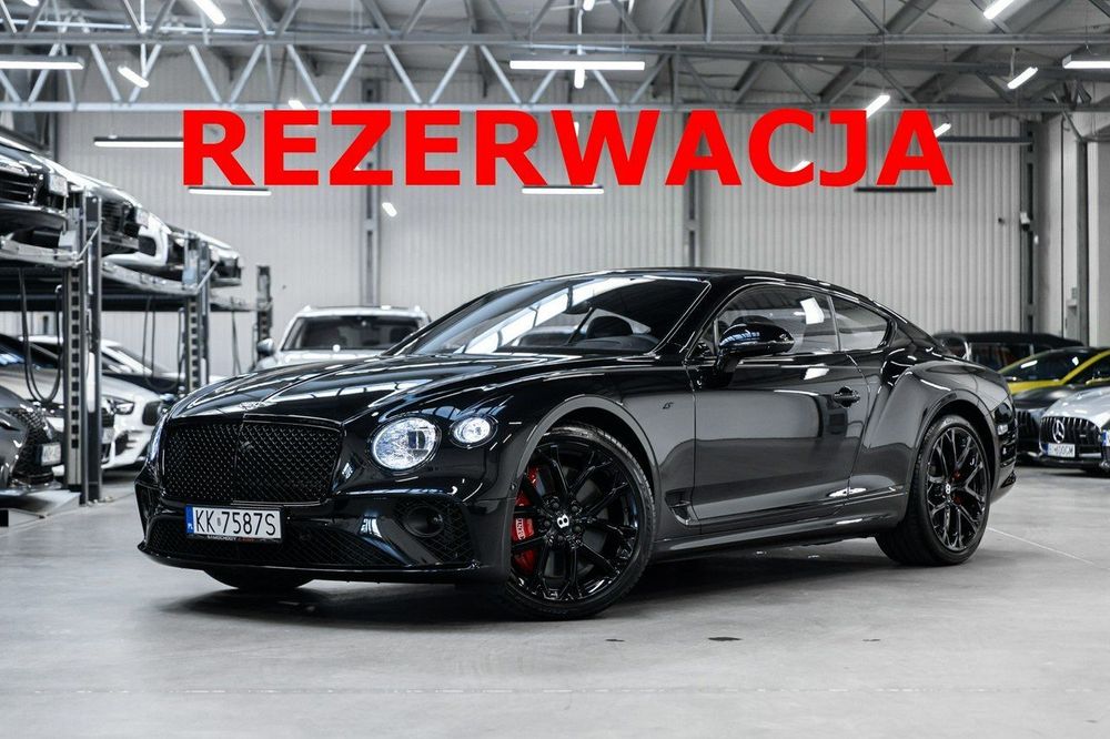 Bentley Continental GT V8 S 550KM. Pierwszy właściciel. Noktowizor, Masaż, Naim. FV 23%.