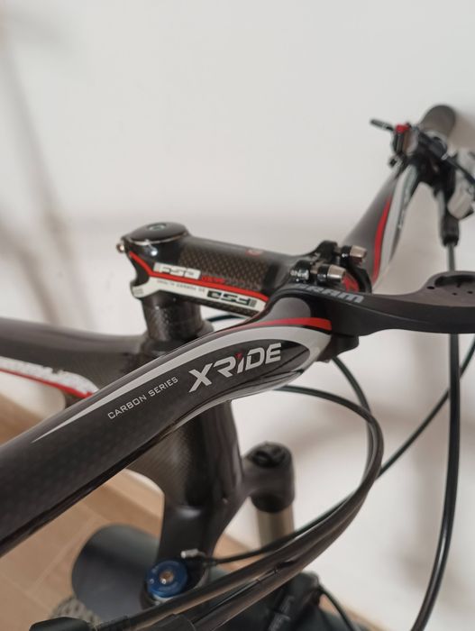 Bicicleta btt carbono 12x1 velocidade  aceito trocas