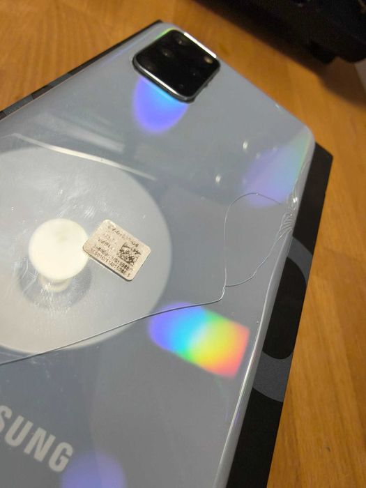 Samsung Galaxy S20+ – uszkodzony, sprawny technicznie 12RAM/128GB