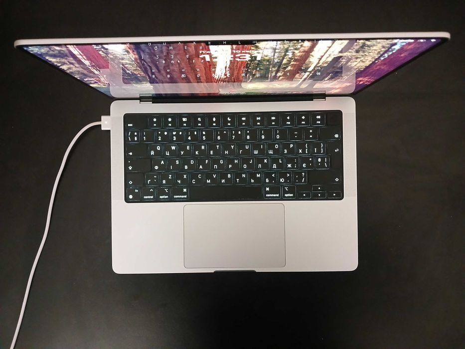 MacBook Pro 14 M3 Pro • ОФІЦІЙНИЙ (UA) • Чек Цитрус • 63 цикли