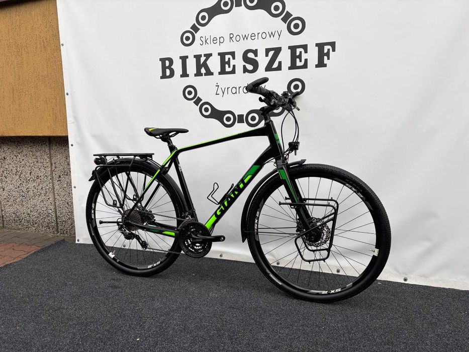 Rower Gravel Wyprawowy GIANT TOUGHROAD SLR EX 28" (XL) Shimano SLX 3x10 Hydraulika Flatbar 11,5kg