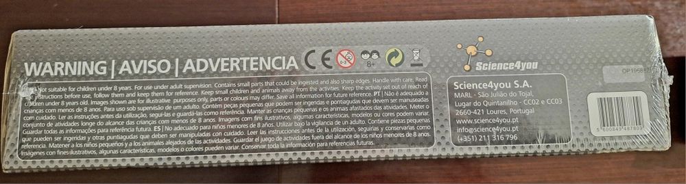 R8 - Super Solar Robot 8 Science4you ''Novo selado com Película''