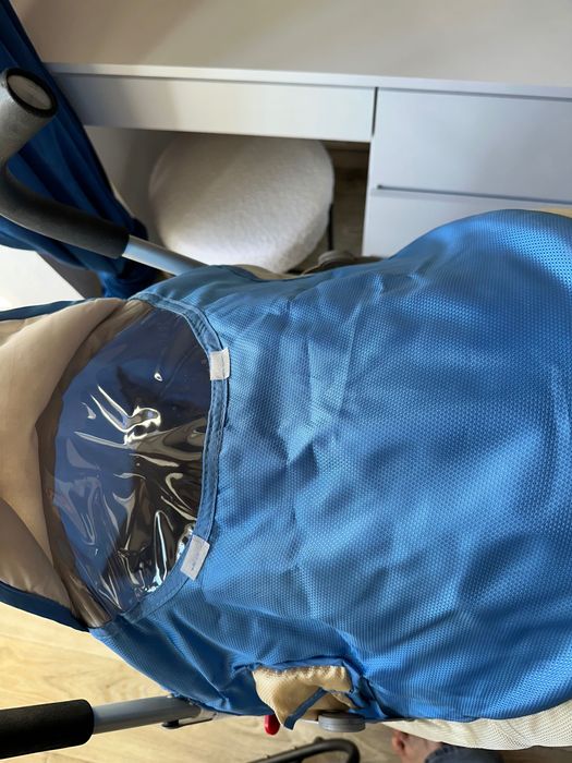 Візочок дитячий блакитний