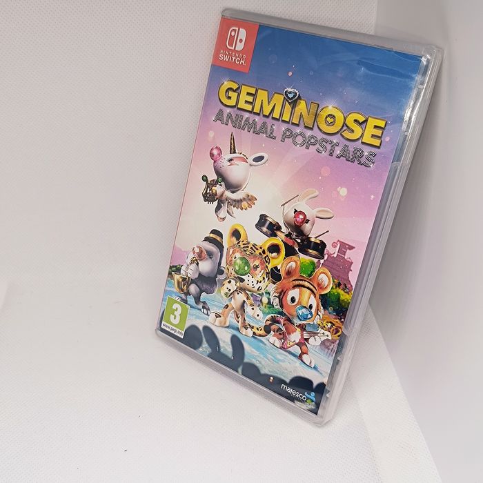 Geminose Animal Popstars Nintendo Switch Novo Selado