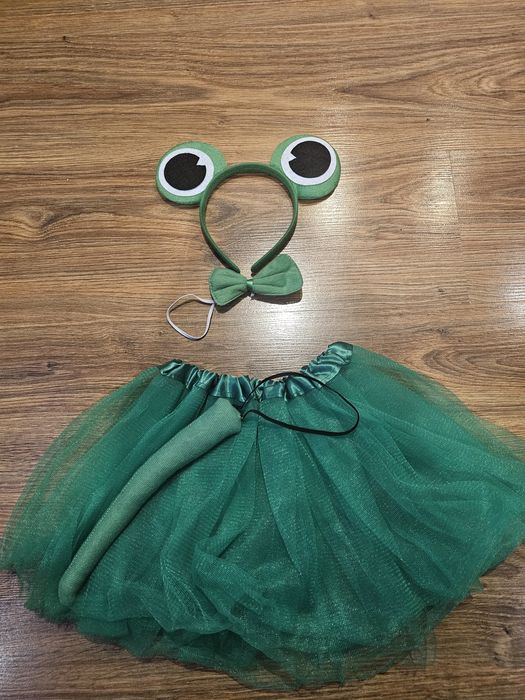 Kostium żabki dla dziewczynki