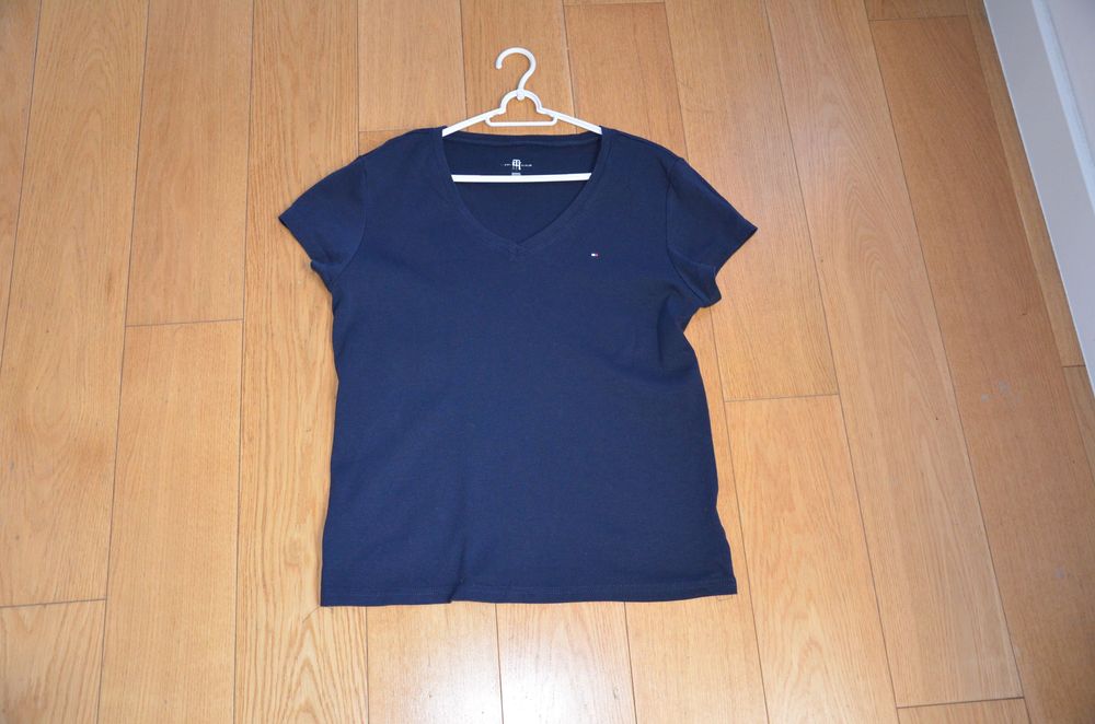 granatowy t-shirt Tommy Hilfiger r. 48/50