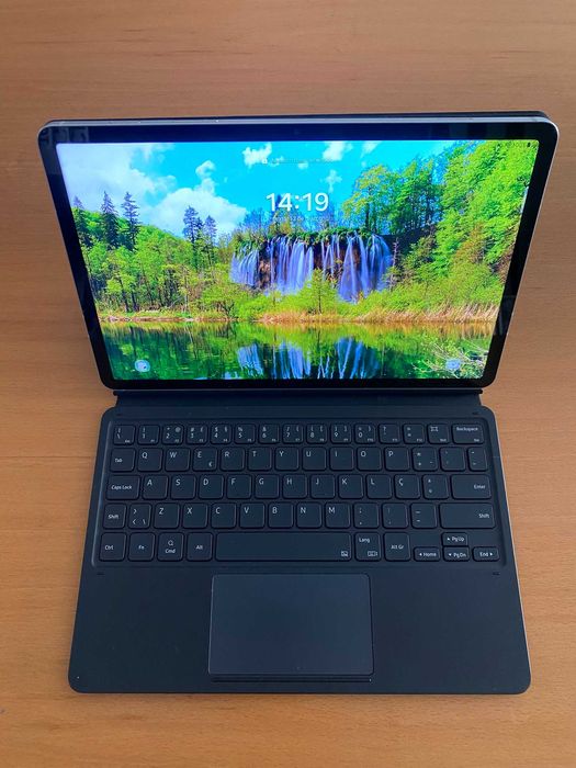 Samsung Tab S7 + Teclado + Acessórios