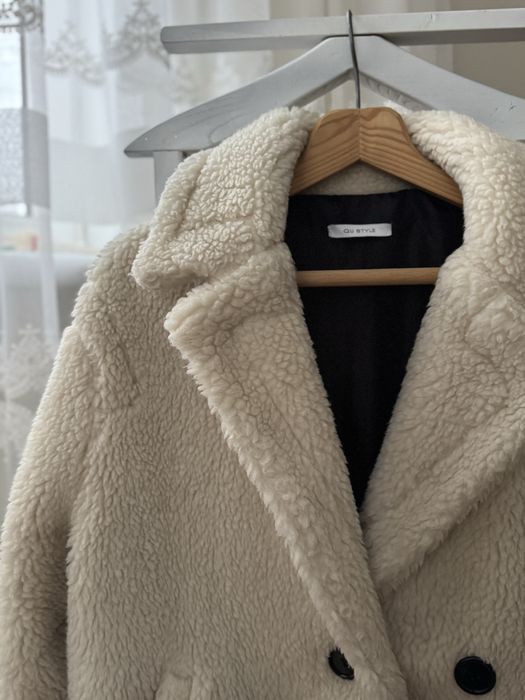 Шуба тедді молочна